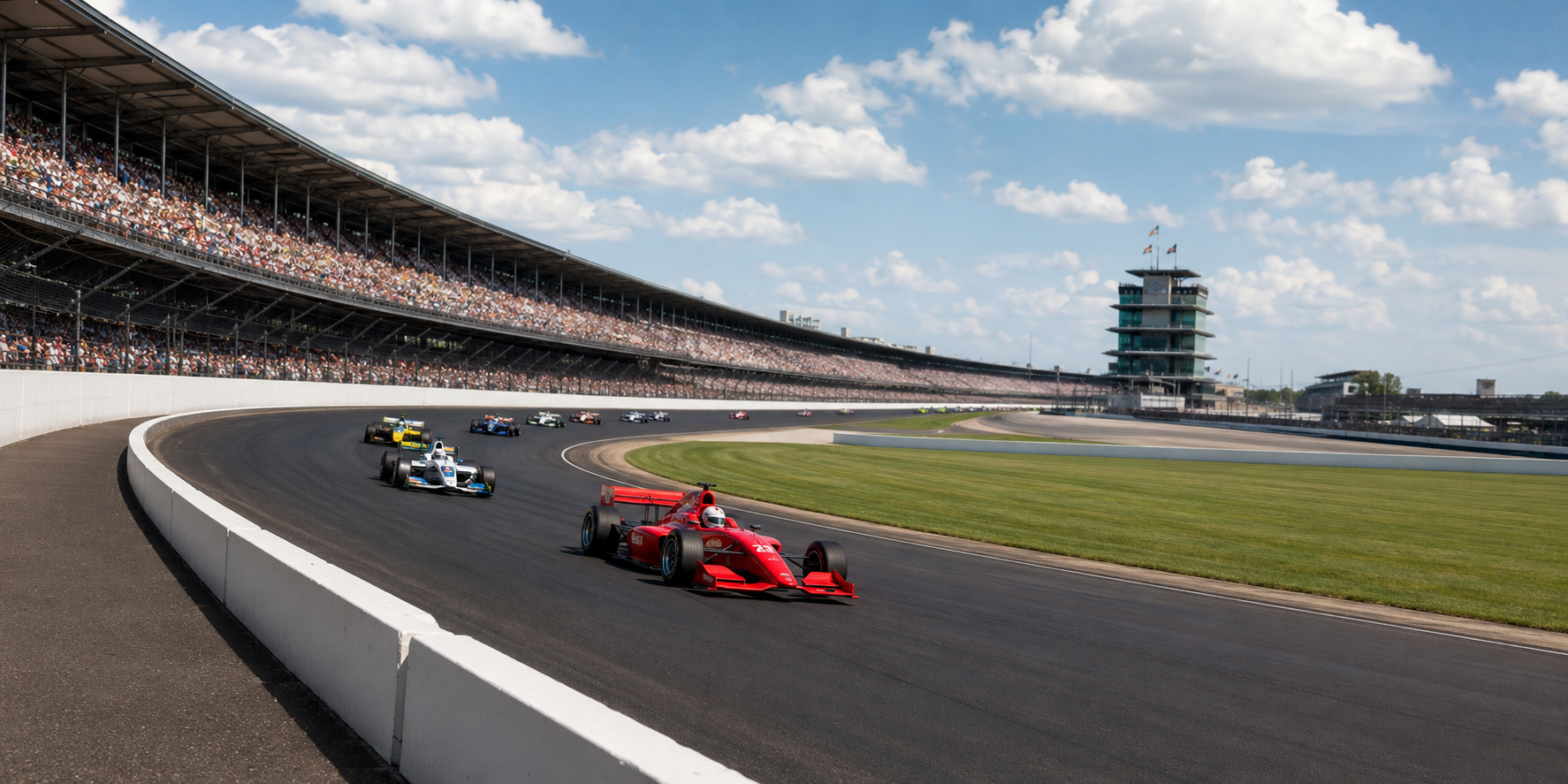 AI-generated temporary image representing Indianapolis Motor Speedway